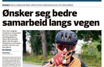En viktig påminnelse til oss trafikanter Hamar Arbeiderblad 22.aug