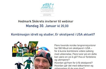 Toppidrett og utdanning - skistipend i USA noe for deg?