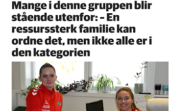 Nytt tilbud for parautøvere - stor takk til Gry Karina som er ildsjelen bak prosjektet!