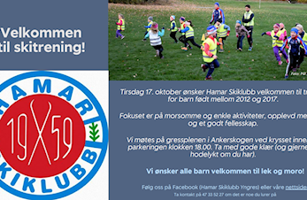 Velkommen til skitrening!