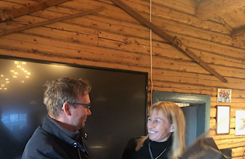 Vår dyktige leder gjennom ti år