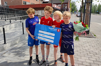 Hamar Skiklubb fikk "rekrutteringspris klubb" på vårmøtet til Hedmark skikrets