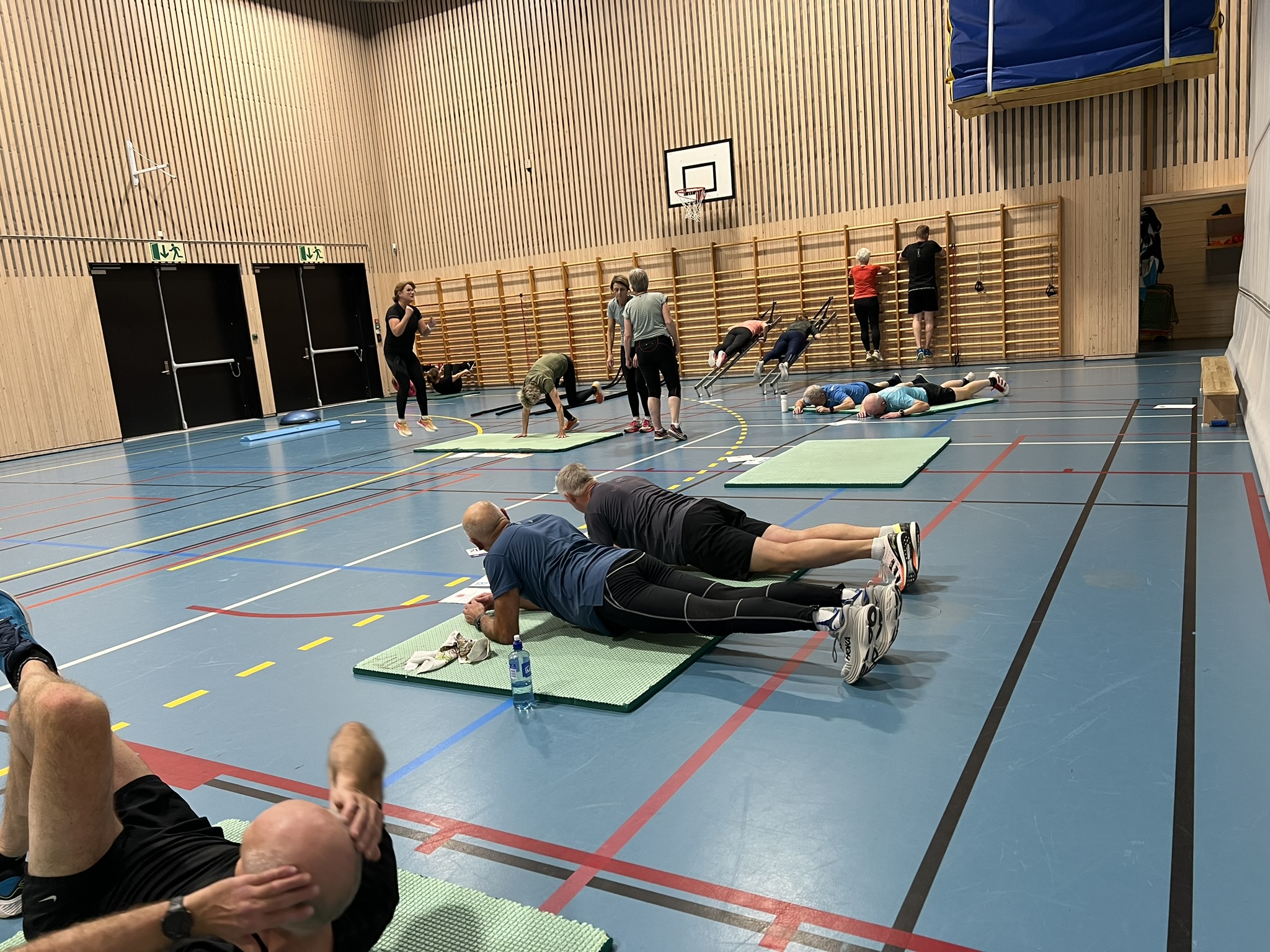 Oppstart styrketrening i turløpergruppa