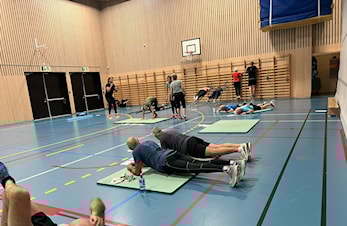 Oppstart styrketrening i turløpergruppa