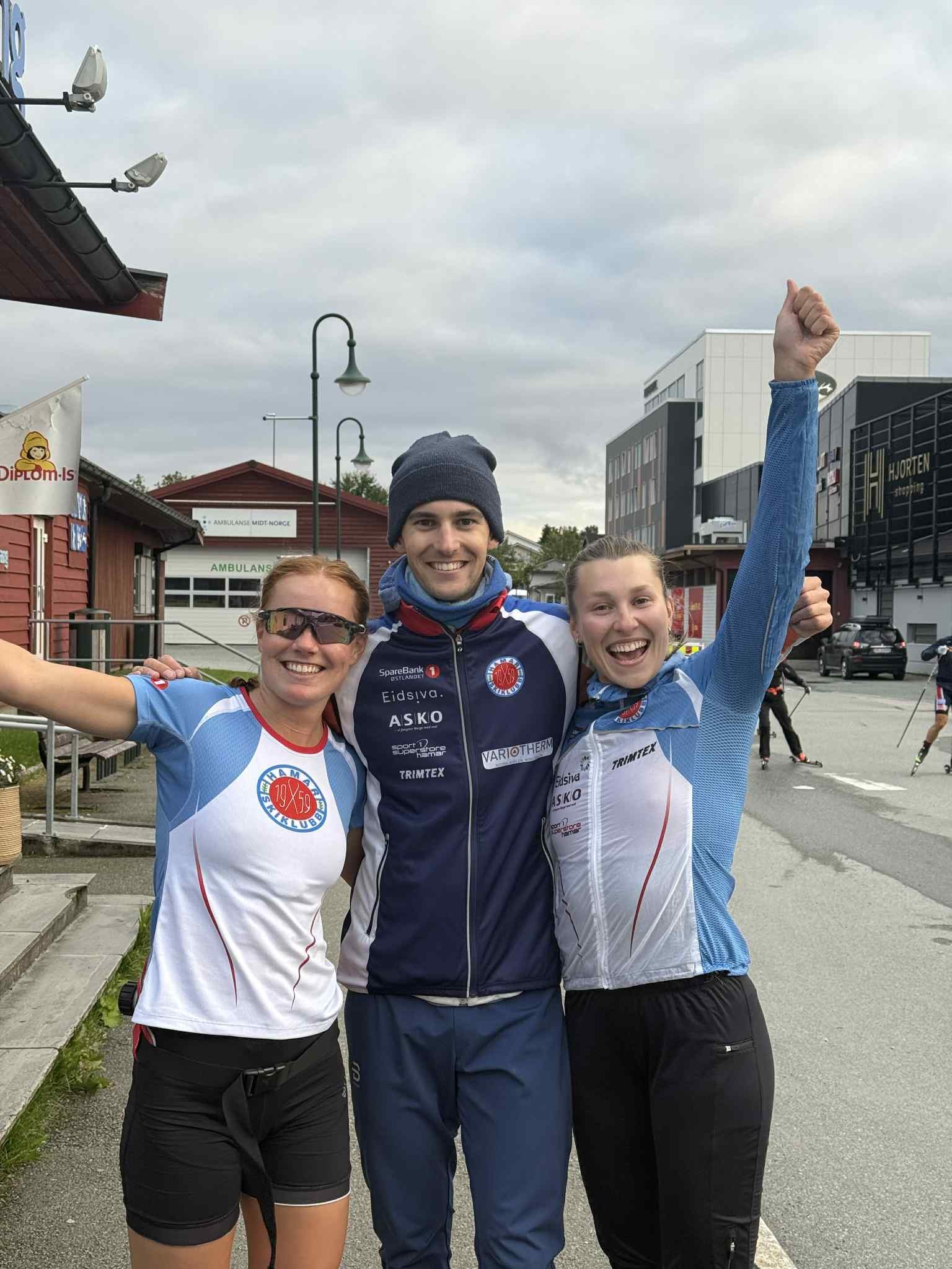 Våre seniorløpere klare for Beito! 