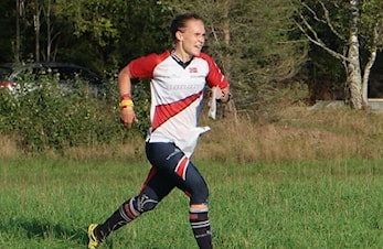 Silje på landslaget i 2019 sesongen