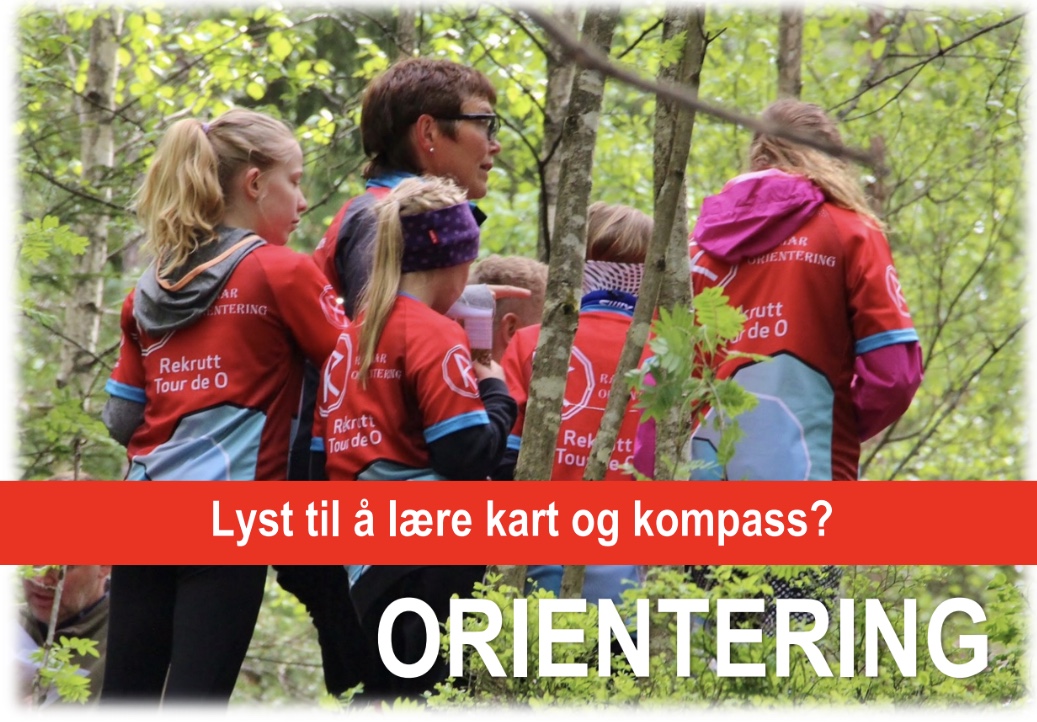 Orienteringstrening for 8-12 åringer