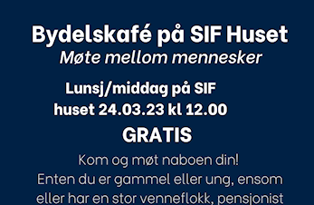 Bydelskafè - 24. mars
