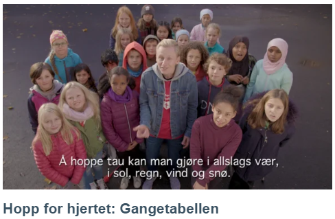 Hopp i fag og friminutt: nye inspirasjonsfilmer