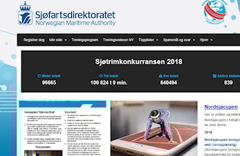 Sjøtrimkonkurransen 2019 - muligheter, regler og vilkår