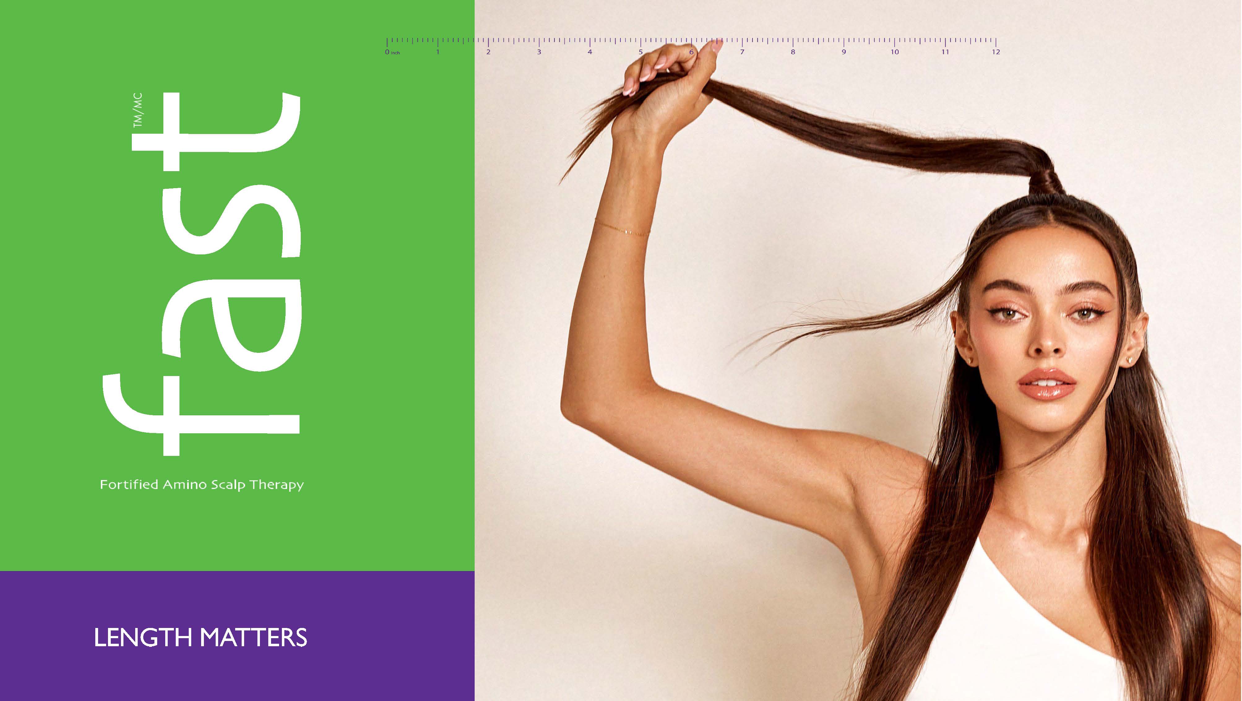 FAST - Klinisk dokumentert hårpleieserie for deg som vil ha lengre, sunnere hår – raskere. Nå i nytt design