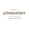 Velkommen til sommerfest!