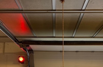 Lysregulering ved inn/utkjøring av garasjen