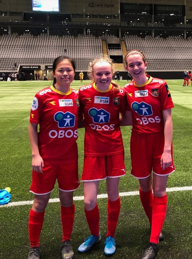 Ullernjenta Idun med debut for Dynamite Girls