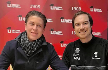 Proffkontrakt i hånda og klar for A-stallen!