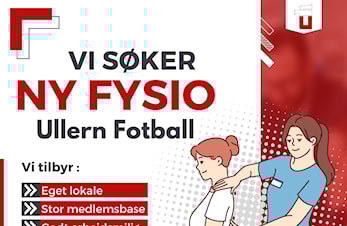 Vi søker fysioterapeut/skadebehandler