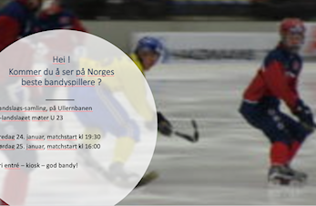 Norges A-landslag spiller på Ullernbanen !
