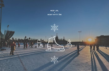 Velkommen på skøyter i julen!