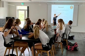 Treningsleir i Danmark