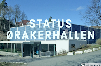 Status fremdrift nytt gulv i Ørakerhallen