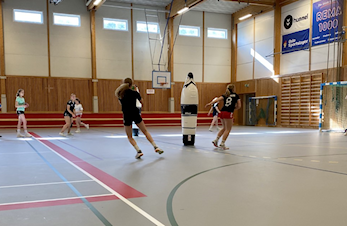 Nå kan vi trene håndball nesten som før!
