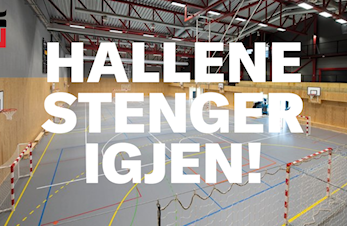 Hallene stenger igjen!