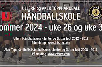 Sommerens håndballskoler er åpne for påmelding!