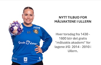 Nytt tilbud til målvakter