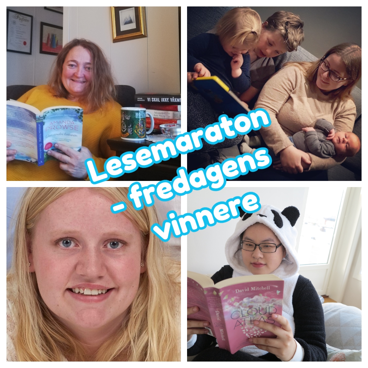 Lesmaraton - fredagens vinnere!