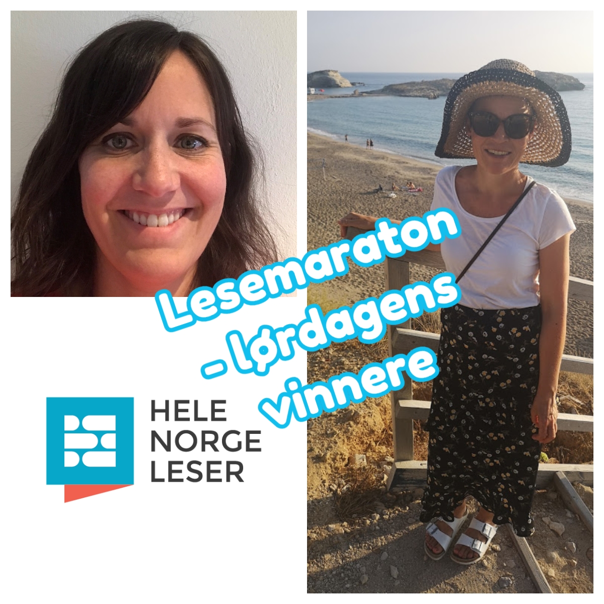 Lørdagens vinnere - lesemaraton!