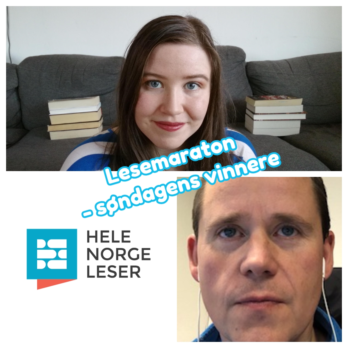 Lesemaraton - søndagens vinnere!