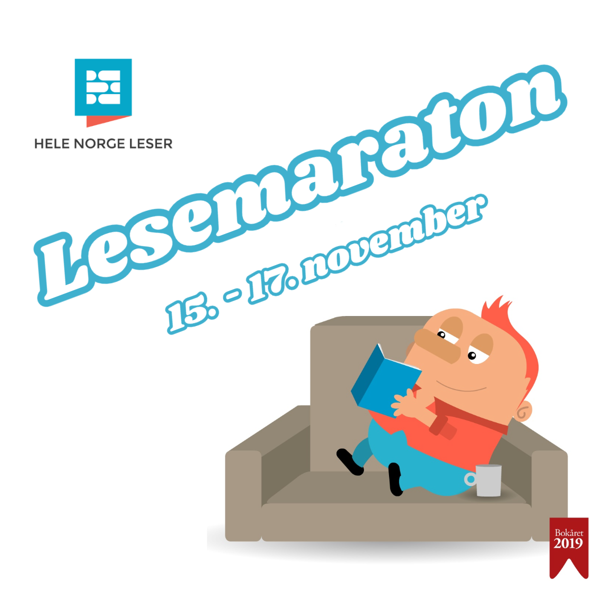 Lesemaraton 15. - 17. november!
