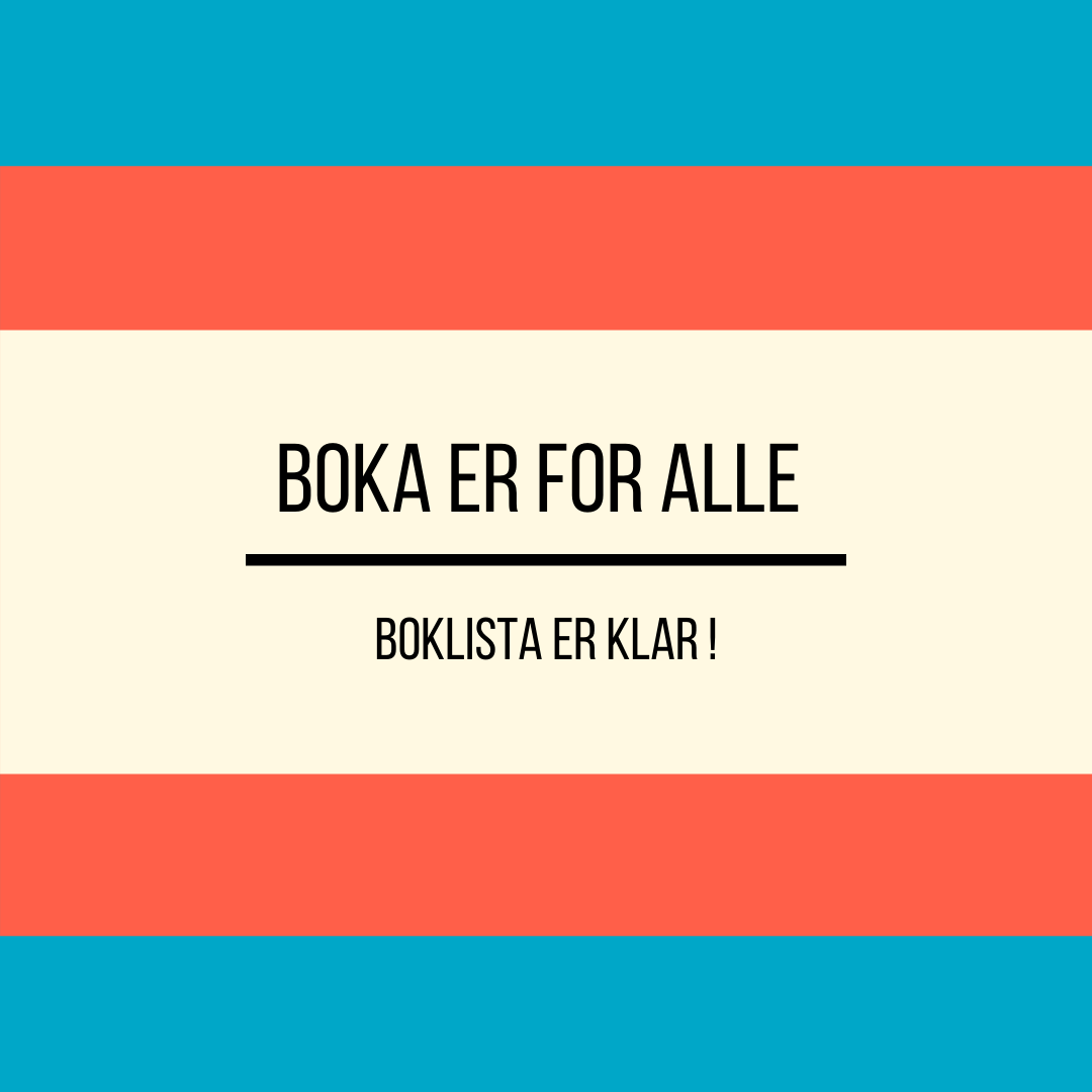 Image for Boklista er klar!
