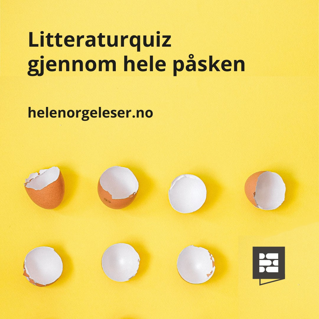 Litteraturquiz gjennom påsken - med bokpremier