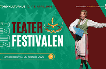 Teaterfestivalen på Stord 10. - 12. April 2026
