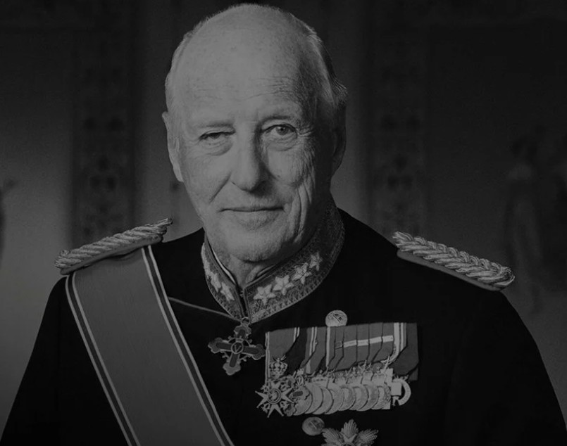 I forbindelse med Hans Majestet Kong Haralds bortgang 