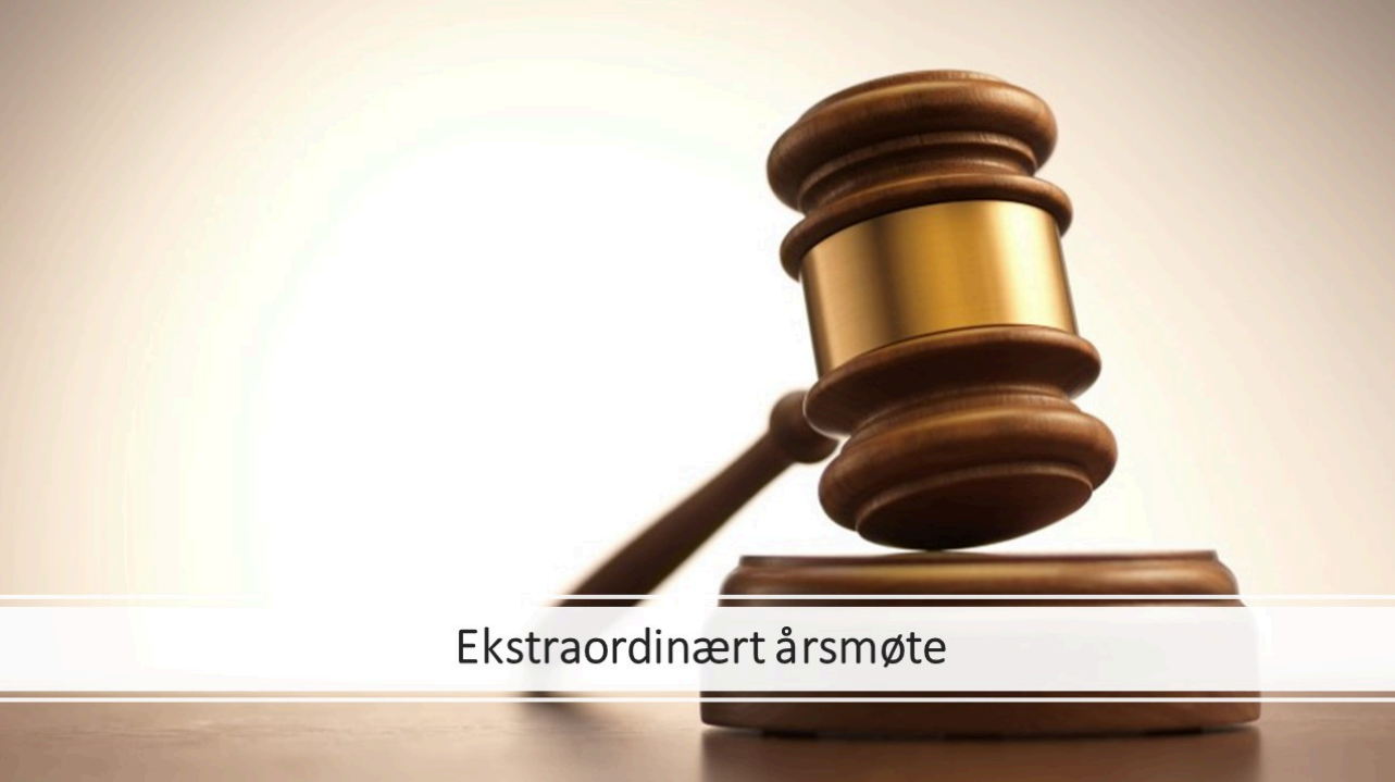 Image for ekstraordinært årsmøte