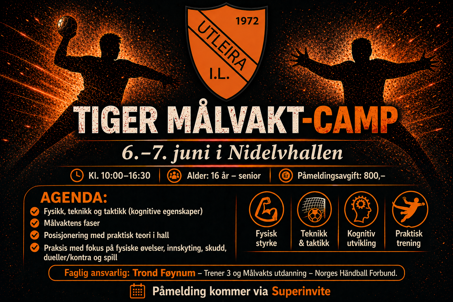 TigerCamp Målvakt