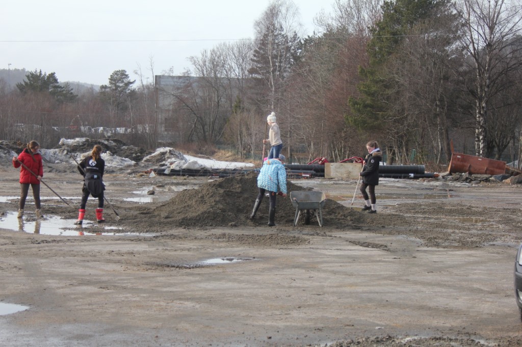 Dugnad før landsstevnet i 2013