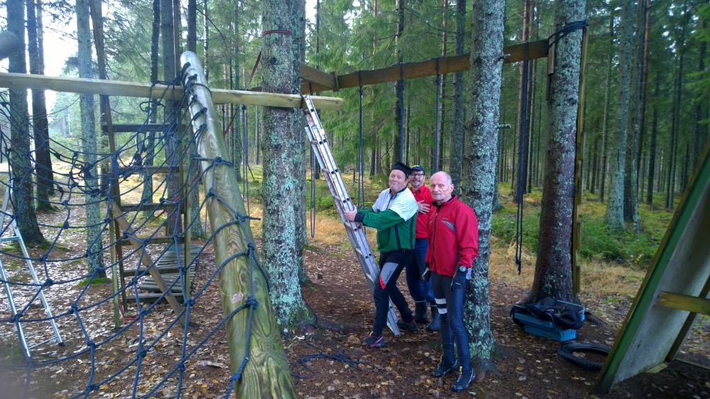 Dugnader på og ved Ertehytta