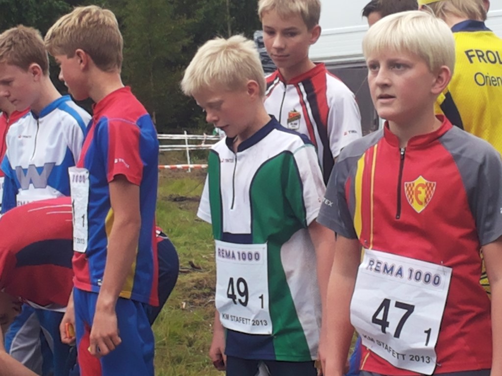 KM-stafett, 2013. Verdal.