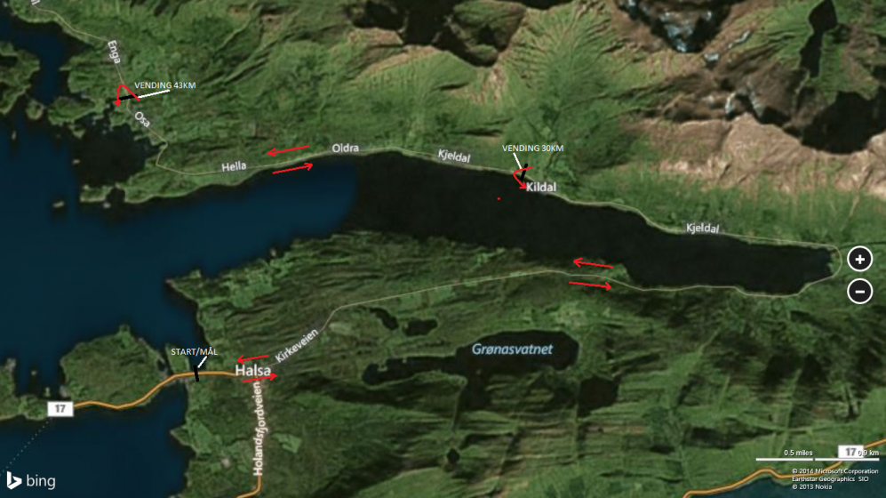 Svartisrittet, løypetrasèer