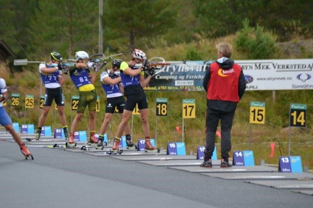 Landslinje i skiskyting til Stryn vgs!