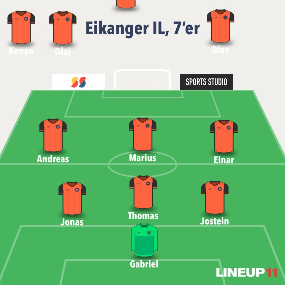 Eikanger A-lag. Seriekamp søndag 22 okt
