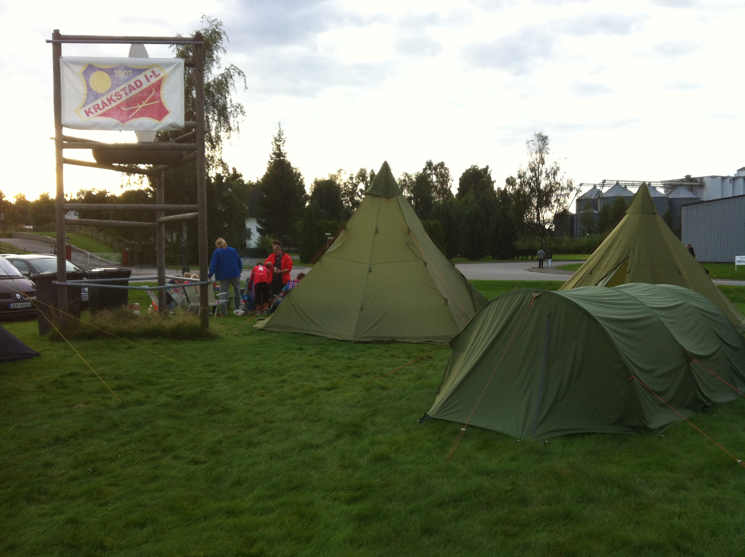 Fotballcup på Grue.