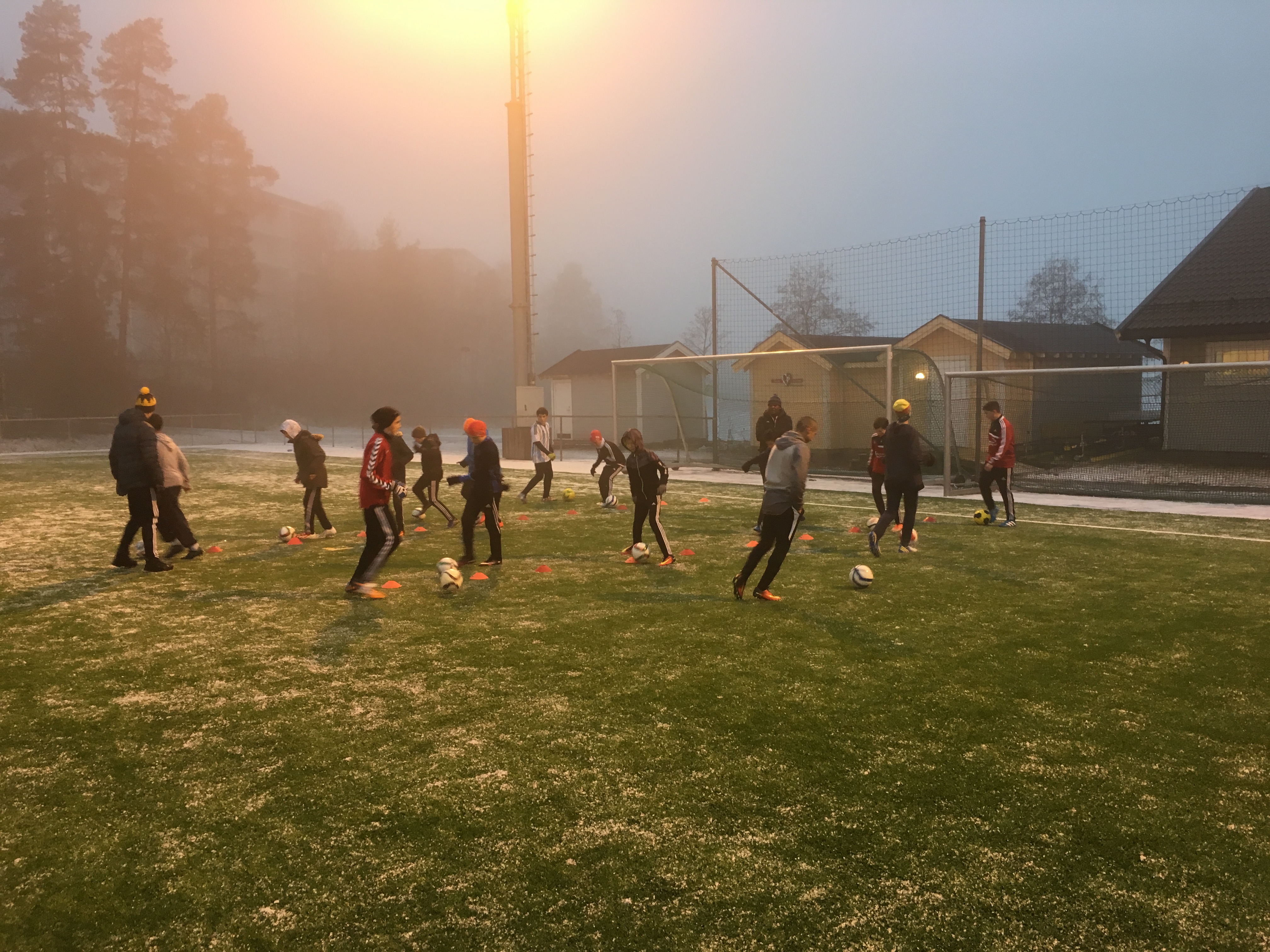 Søndagstrening 22.1