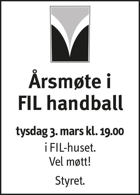 Årsmøte i Førde IL Handball