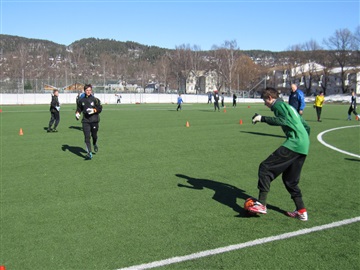 Vårlig trening på Gulskogen