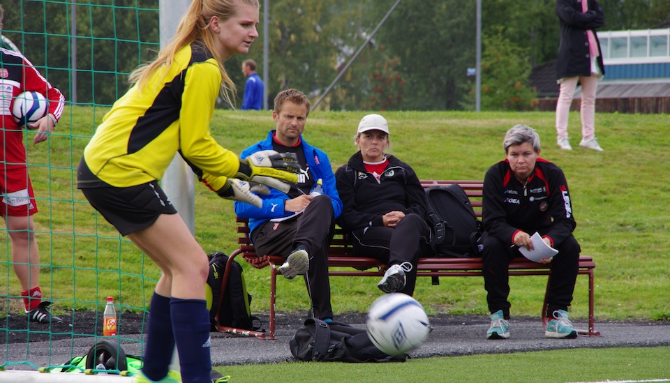 Oppvarmingsøvelser sammen med Jon Knudsen