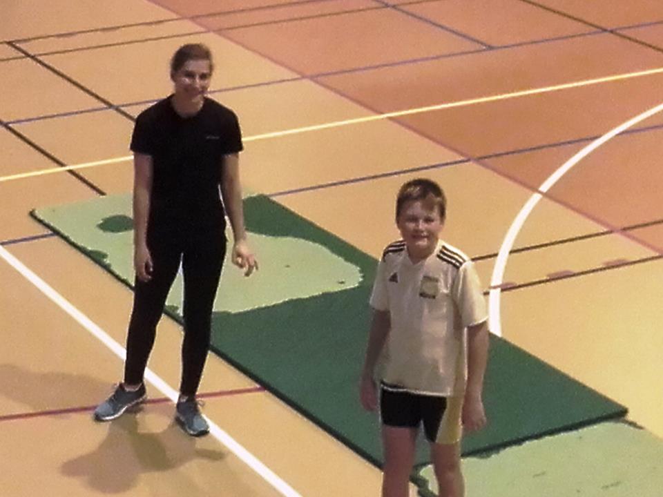 Trening i Remmenhallen